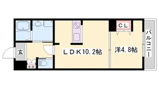 メゾン コンフォール【3階】の間取り