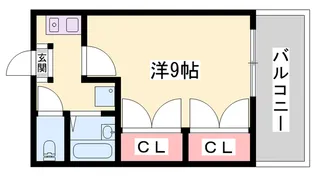 フォレスト光【2階】の間取り