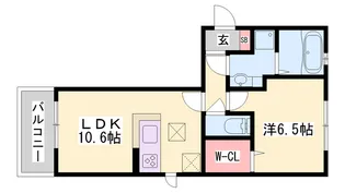 サンホーム富士【1階】の間取り