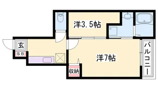 アマルフィ36【1階】の間取り