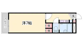 アーバンフラッツK【2階】の間取り