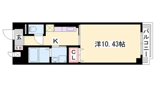 ラ・ブローテ東加古川【501号室】の間取り