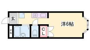 レジデンス平野【2階】の間取り