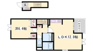 ルチア【2階】の間取り