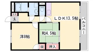 メゾンボヌール【3階】の間取り