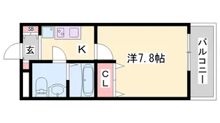 GLAハート飾磨A棟【303号室】の間取り