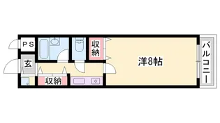 T-BLD神屋町【503号室】の間取り