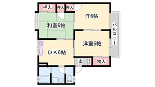 ヒダリタカバネ526【105号室】の間取り