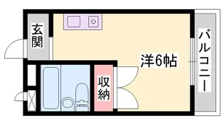 Prossimo HIMEJI【2階】の間取り