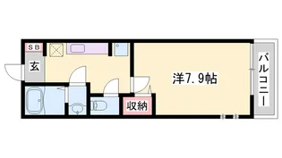 アラモードFⅡ【1階】の間取り