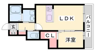 アイメゾンライブ【1階】の間取り