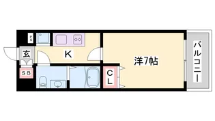 MK FORT【5階】の間取り