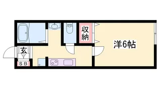 Rumie-ru加古川美乃利【2階】の間取り