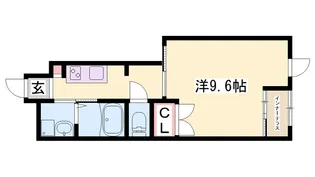 Koro Shine網干【1階】の間取り