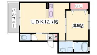 ローテローゼ大塚【2階】の間取り