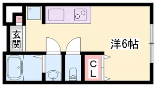 ネストプラス浜田【1階】の間取り