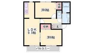 ヴェルドミールN【2階】の間取り