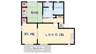 バリュージュ 王子【1階】の間取り