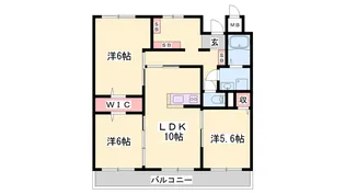 ハイツ赤坂【5階】の間取り