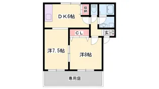 アーバンコートⅠ【103号室】の間取り