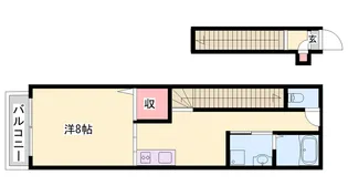 Clarus Glanz【2階】の間取り