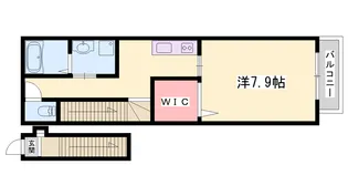 Ameria【2階】の間取り