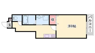 Clarus Glanz【1階】の間取り