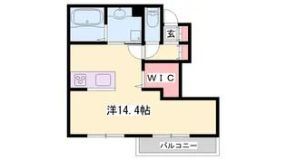 タウンさらⅡ【102号室】の間取り