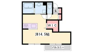 タウンさらⅡ【1階】の間取り