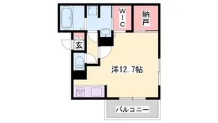 D-PLACE飾磨駅前【1階】の間取り