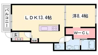 ベル・セーズⅠ【1階】の間取り