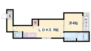 F asecia chypre【3階】の間取り