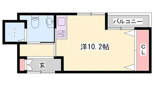 クオリティライフ壱番館【8階】の間取り