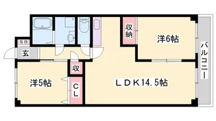 フォレスト壱番館【2階】の間取り