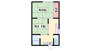 本町荘【2階】の間取り