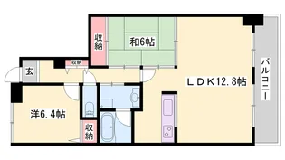サンハイツ北原【3階】の間取り