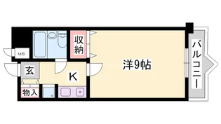 サニーガーデン【1階】の間取り