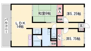 シルトクレーテ青山【6階】の間取り