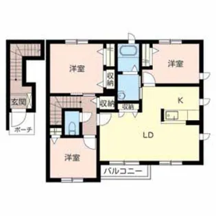 シャーメゾンアミト・マーネ【0202号室】の間取り