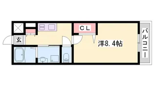 ペガサスⅡ【1階】の間取り