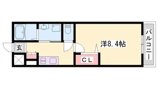 ペガサスⅡ【2階】の間取り