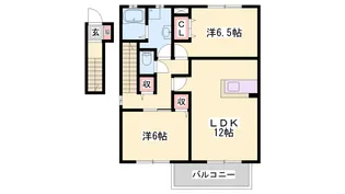 マノワール堂本【2階】の間取り