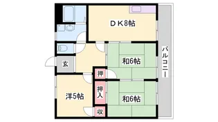 辻井レジデンス【3階】の間取り