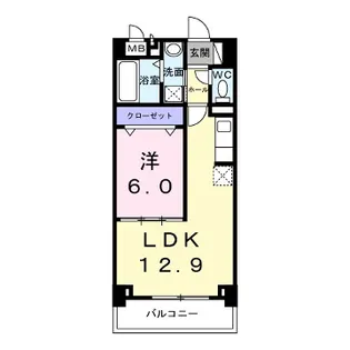 KUNIO【3階】の間取り