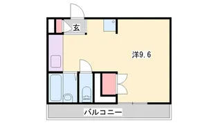 アゼリア【208号室】の間取り