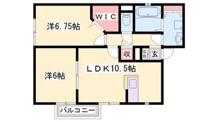 オークヒルズ【2階】の間取り
