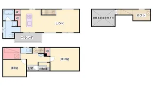 兵庫県姫路市岩端町【一戸建】の間取り