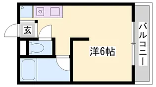 チャイナベル【2階】の間取り