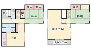 兵庫県加古川市米田町船頭【一戸建】の間取り