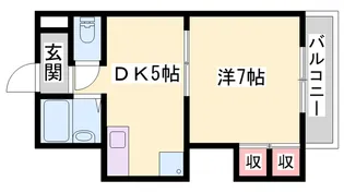 第二森レジデンス【106号室】の間取り